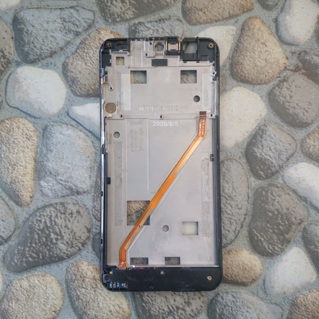 Frame Buzel Tengah Dudukan Lcd Fullset  Advan G5 Original Copotan