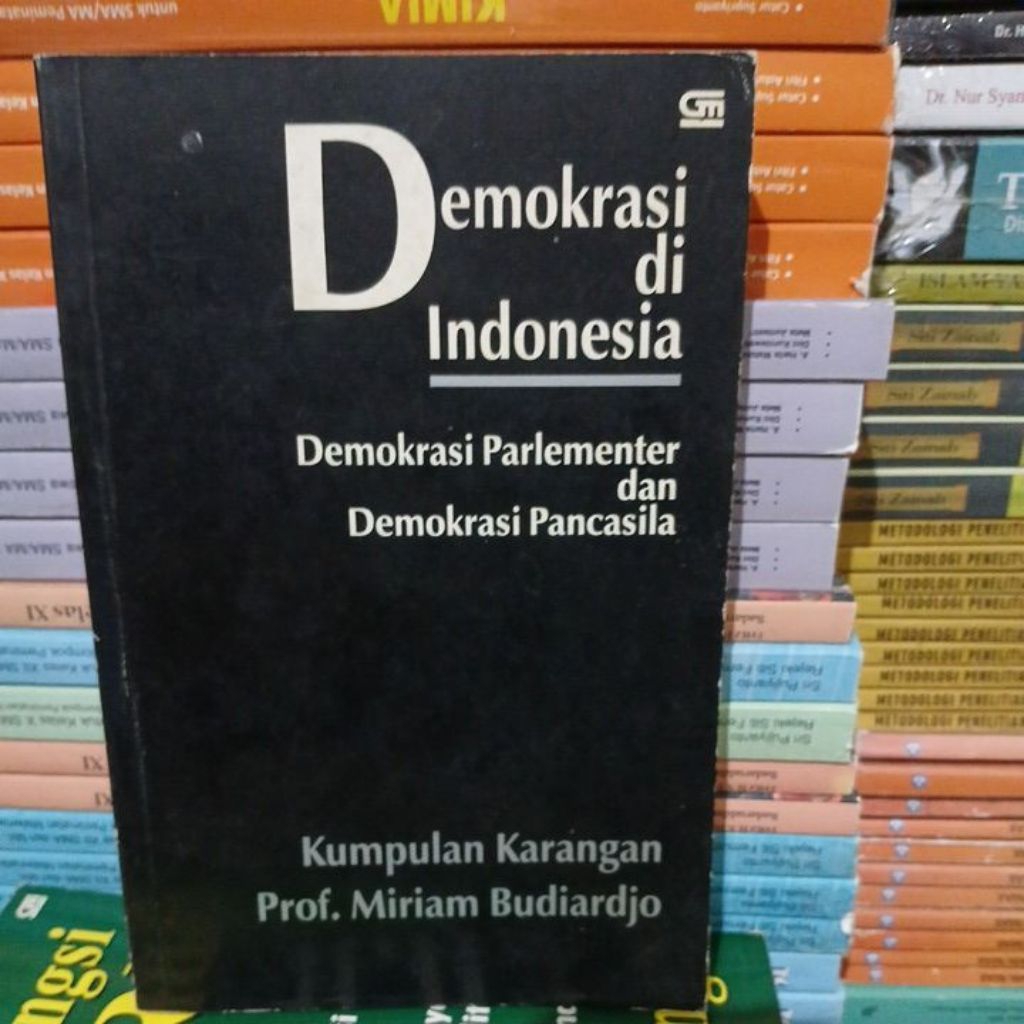 demokrasi di Indonesia demokrasi parlementer dan demokrasi Pancasila buku bekas