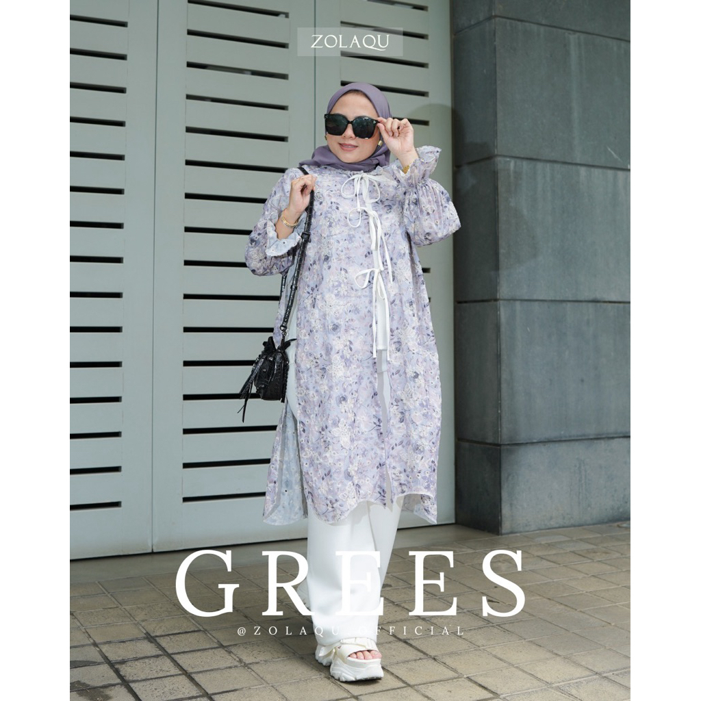 Setelan zolaqu Grees zolaqu set kolekasi Bhadshopbutik