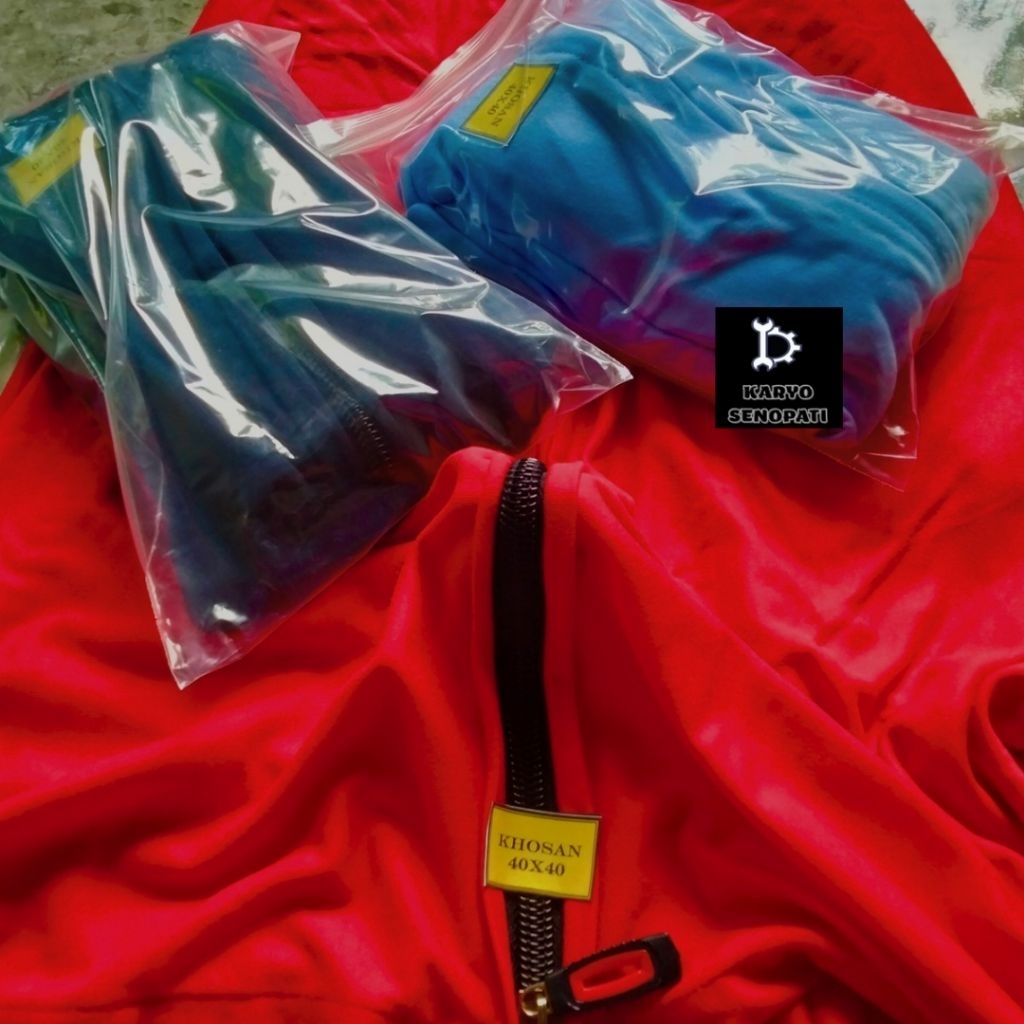 krodong kosan 40x40 tebal kerodong sangkar kandang burung kosan resleting jumbo