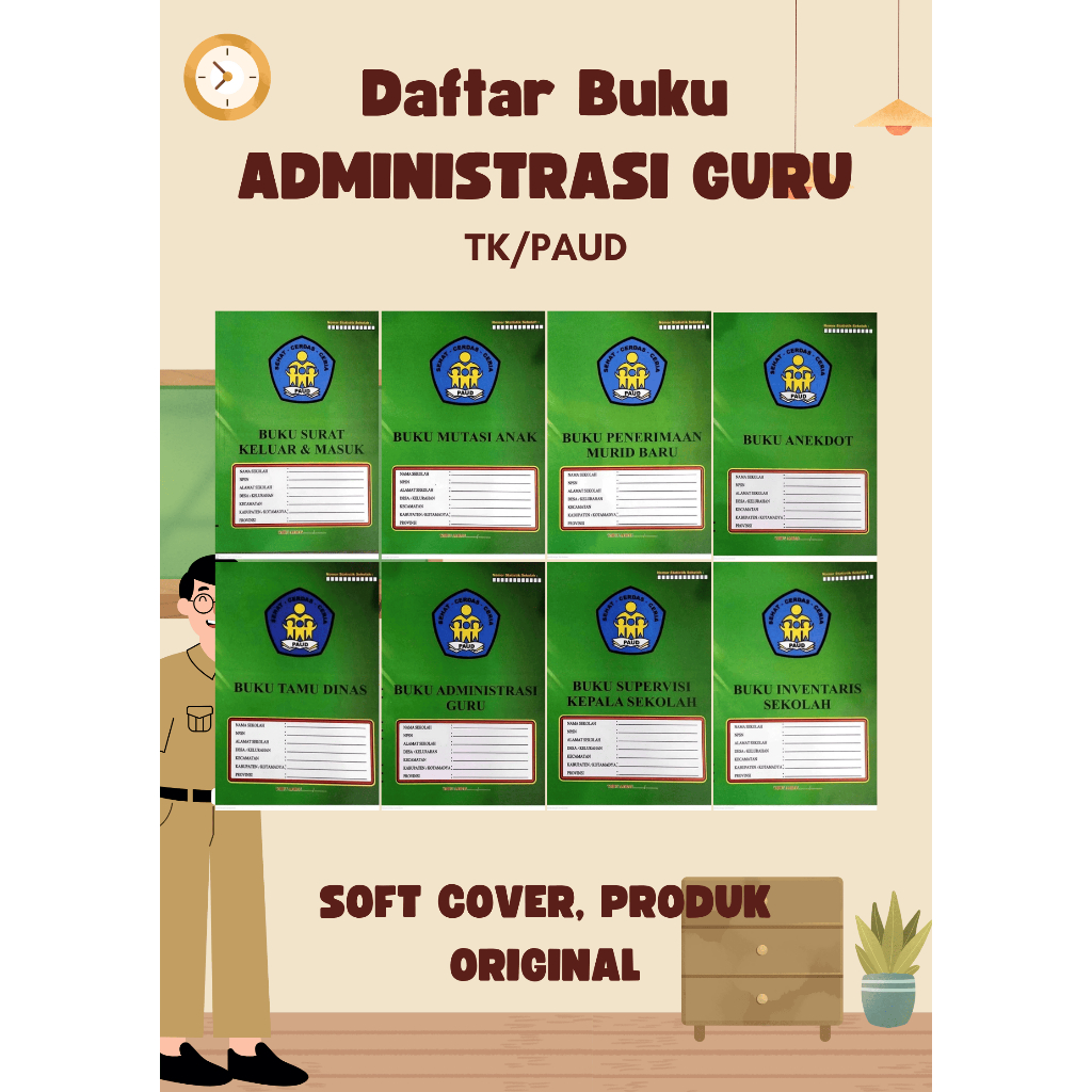 Buku Administrasi Guru TK/PAUD