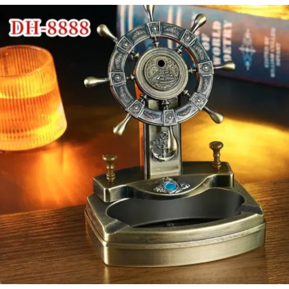 Asbak Korek Api Gas Kemudi Kapal Dinghao Dh-8888