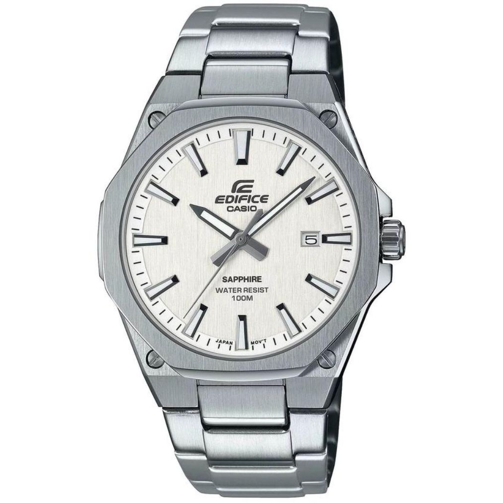 Casio EDIFICE EFR-S108D-7AVUDF Jam Tangan Pria Analog Sapphire Anti Gores EFRS108D EFR-S108D-7A EFR 