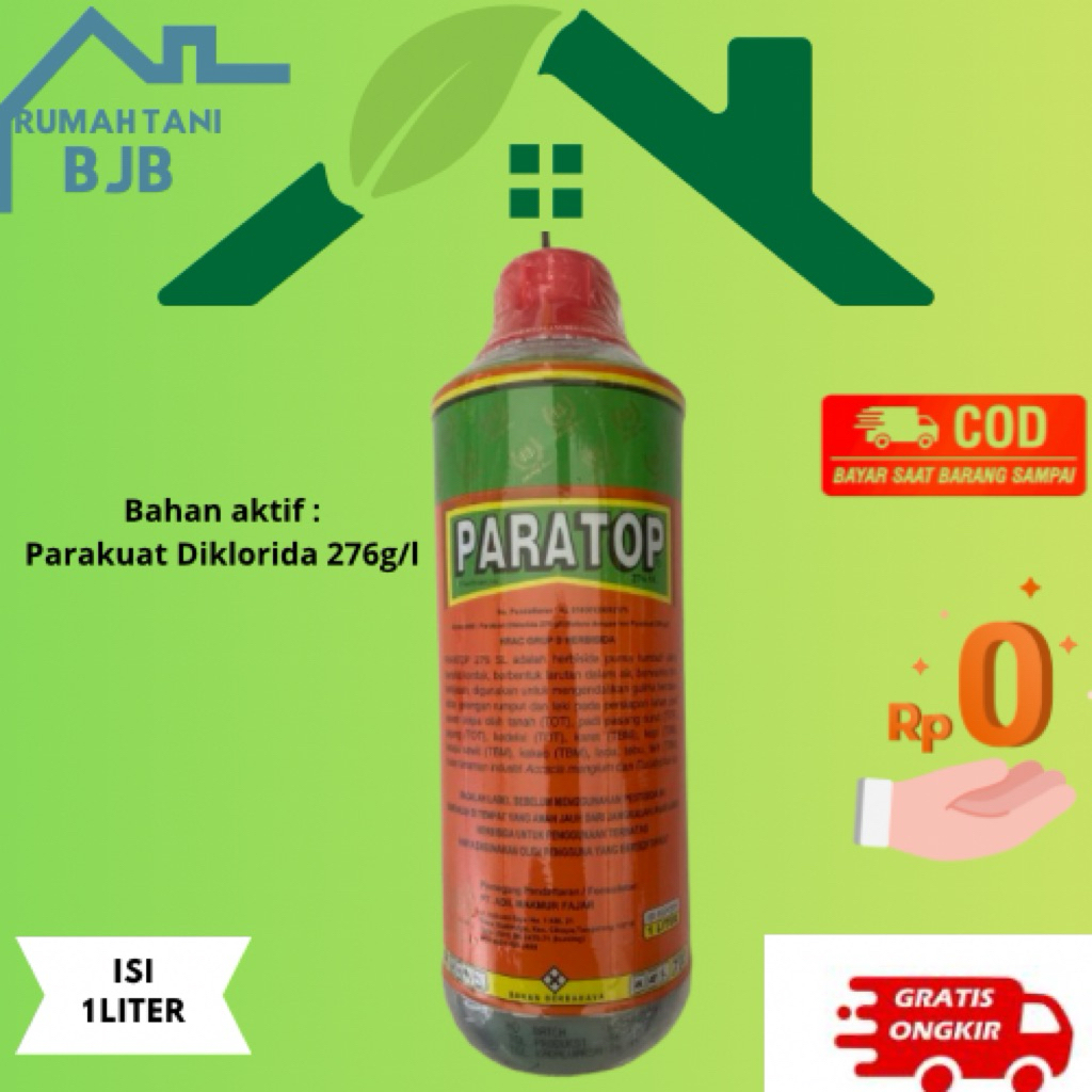 HERBISIDA PARATOP BASMI RUMPUT LIAR RACUN RUMPUT ISI 1 LITER