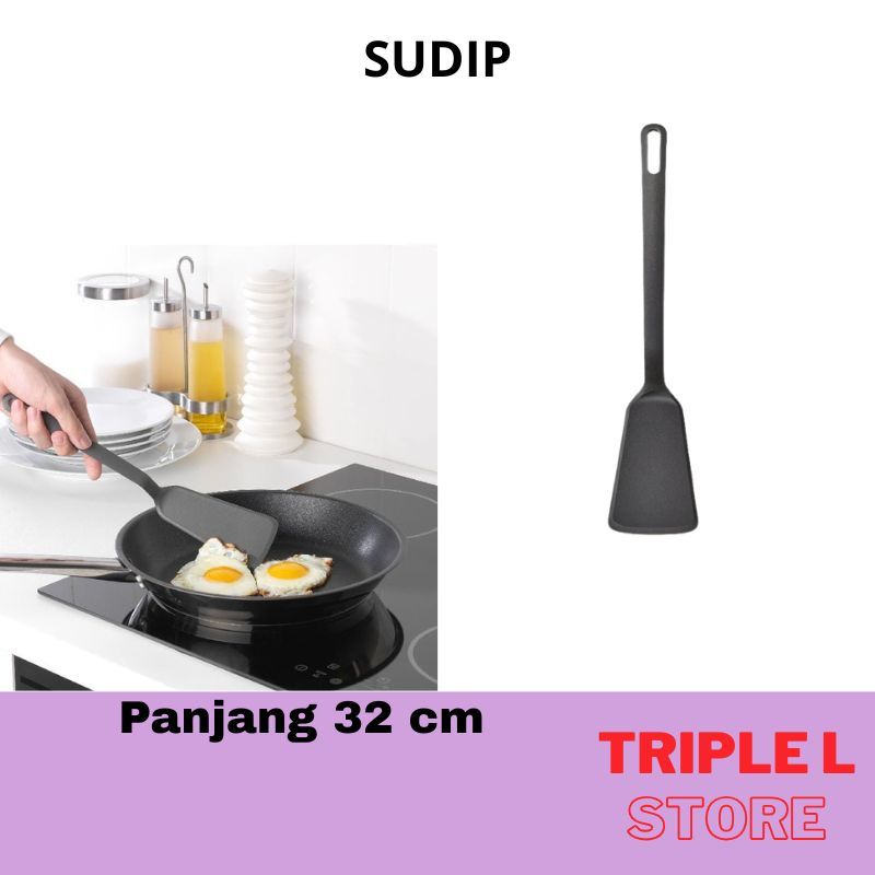 FULLANDAD Sudip Spatula Alat Masak Panjang 32 cm