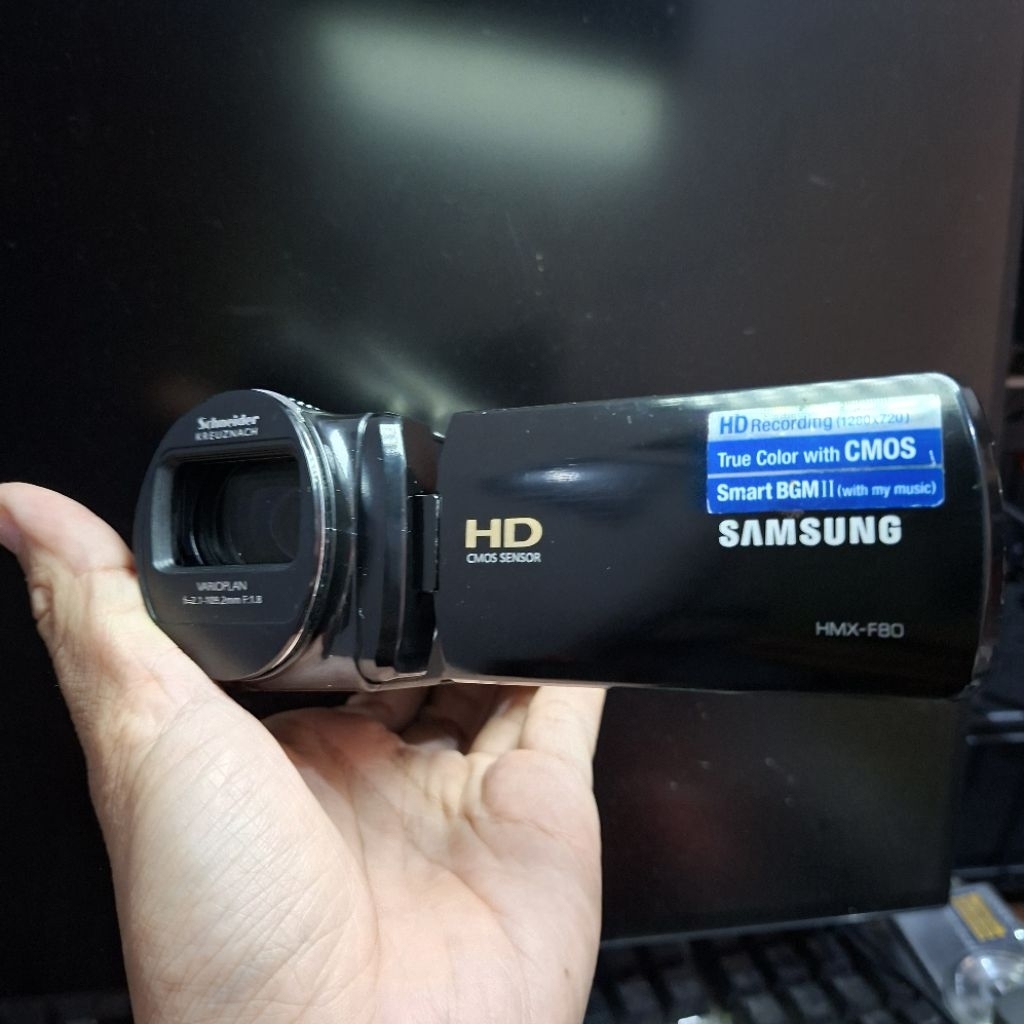 kamera camcorder handycam samsung hmx-f80 nor sony