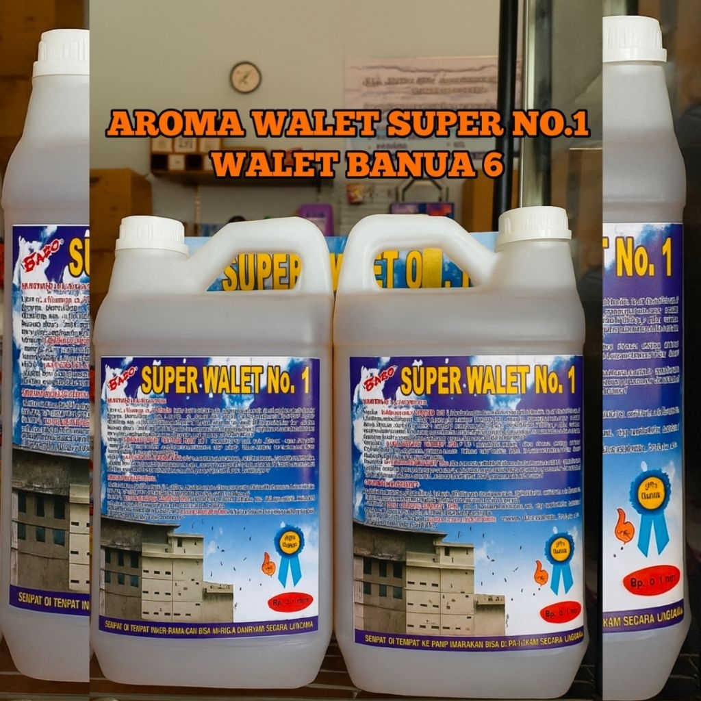 aroma walet super 5 liter parfum pemikat walet super