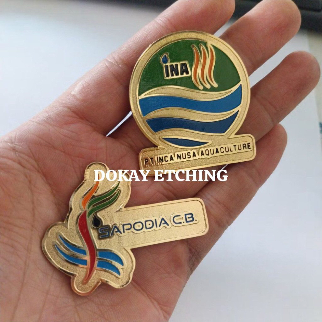 pin stainless custom / pin kuningan custom / enamel custom / bebas desain