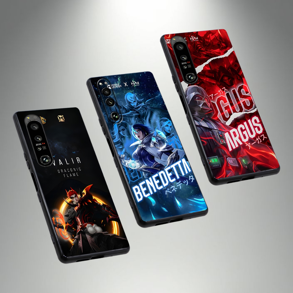 AC22/Case Hp Sony Xperia 5 Mark III Xperia 1 Mark II Dan IV  Terbaru 2025/Softcase Procamera bahan k