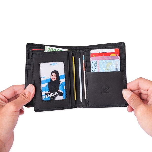 JAYUWAN DL3D Dompet Pria  Kulit Asli