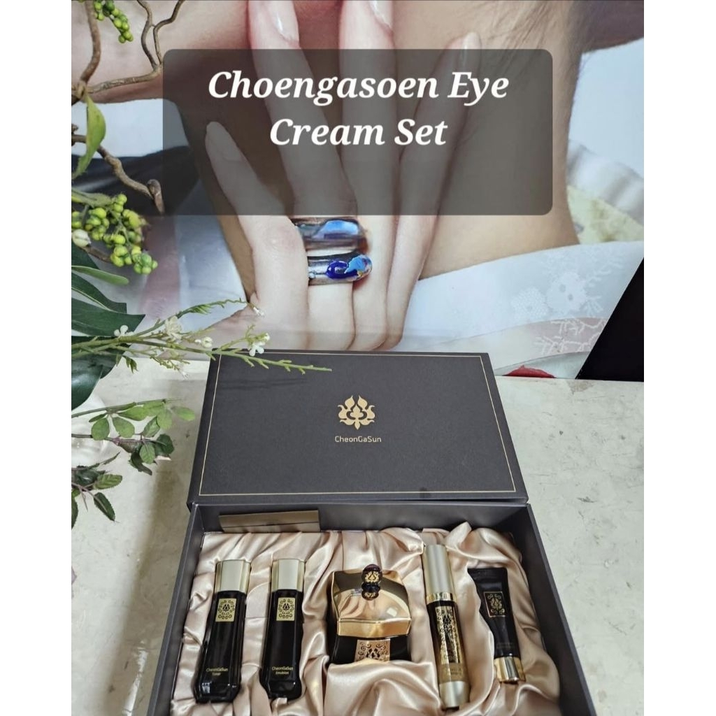 Krim Mata Korea - Jutanhak Sansim CheonGaSoen Eye Cream Set (Krim Mata Sultan)