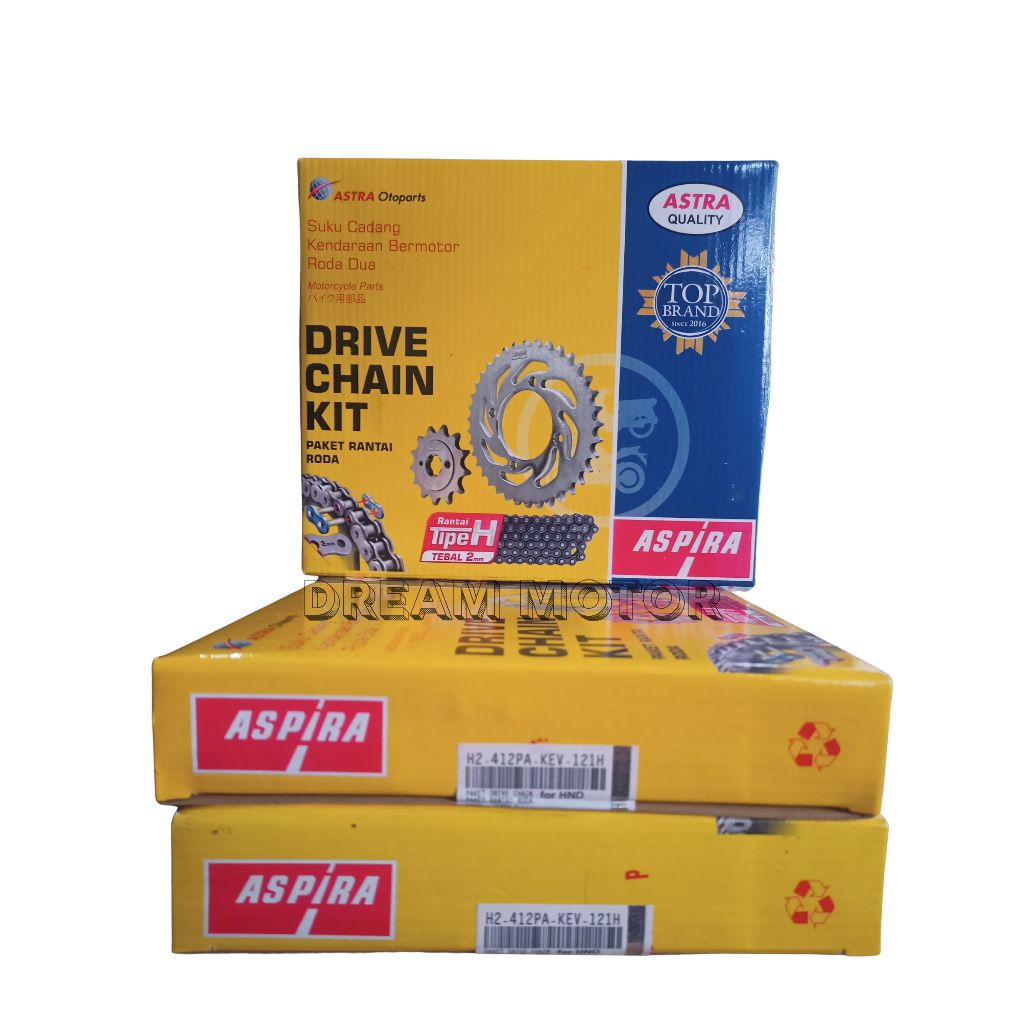 Gear set supra x lama kev aspira original