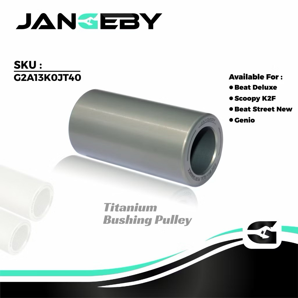 Boshing Pulley Titanium Jangeby Beat Deluxe Scoopy K2F Genio Pin Pulley Bosh Rumah Roller G2A13K0JT4