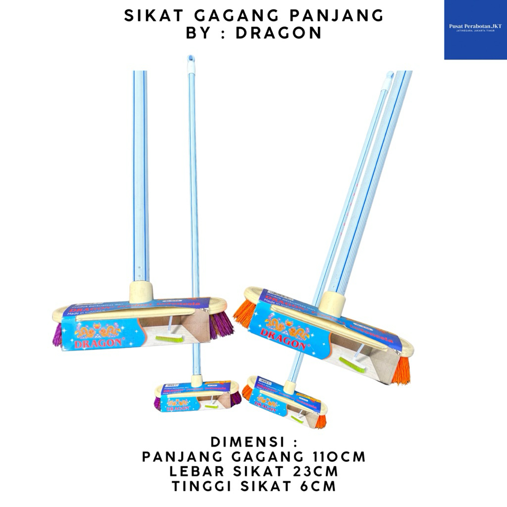 DRAGON - Sikat Gagang Panjang Dragon Sikat Lantai