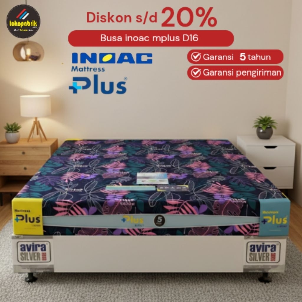 Busa inoac Mplus tebal 20cm kasur busa inoac tebal 30cm kasur busa 120 140 160 180x200 busa inoac mu