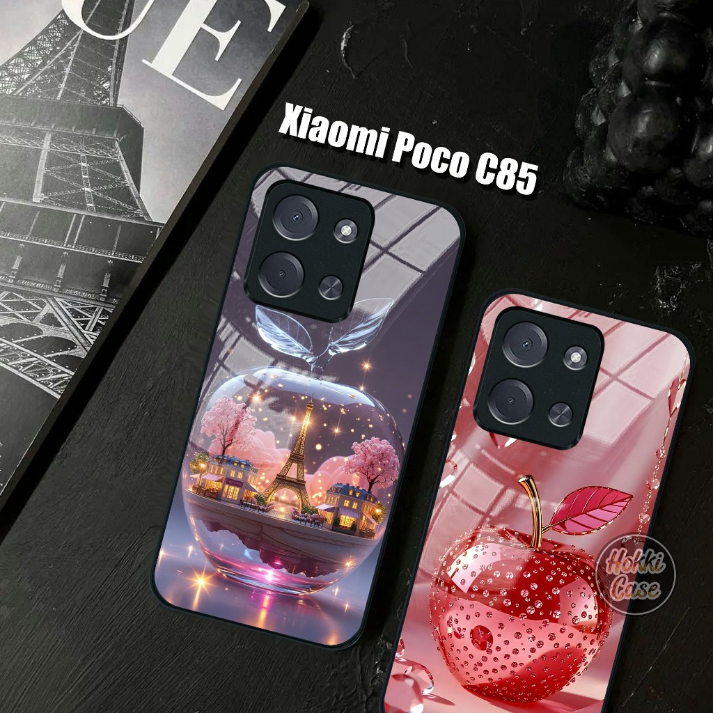 Case Poco C85 - Softcase Glass Kaca Poco C85 - Casing Hp Poco C85 - Silikon Poco C85 - Kesing Xiaomi