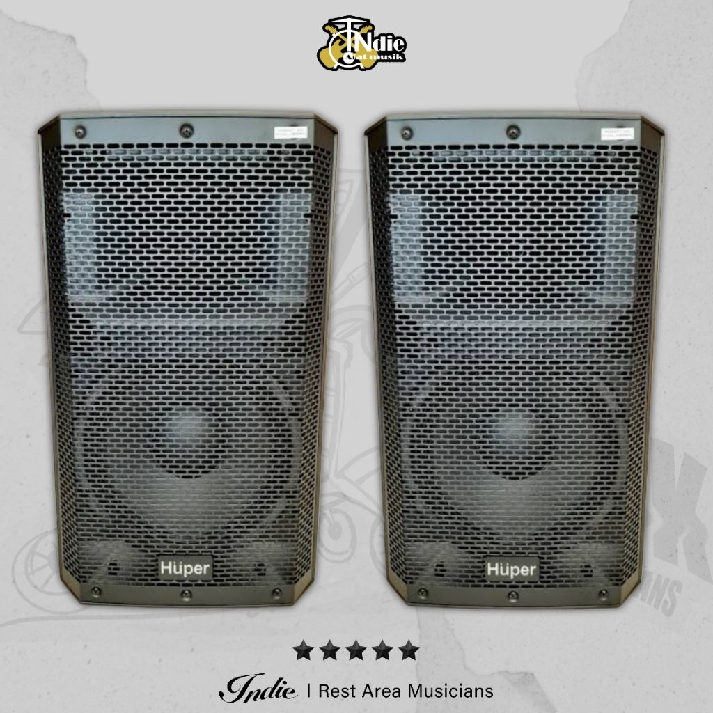 Huper JS9 JS 9 Speaker Aktif 10 Inch Sepasang