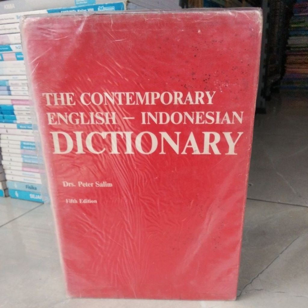 The Contemporary English - Indonesian Dictionary ( ORI ) HC #Drs.Peter Salim