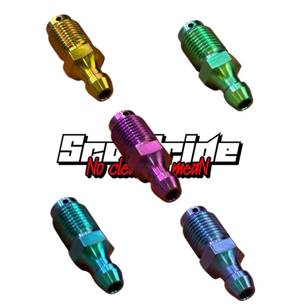 NEPEL STELAN ANGIN KALIPER BREMBO TITANIUM GR5