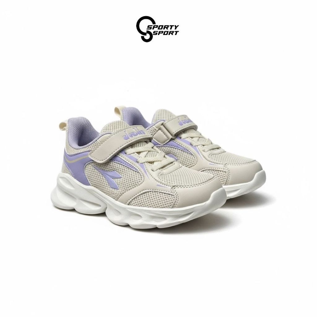 SEPATU WALKING WANITA KIDS DIADORA SLIP ON NATSUKI JR GREY