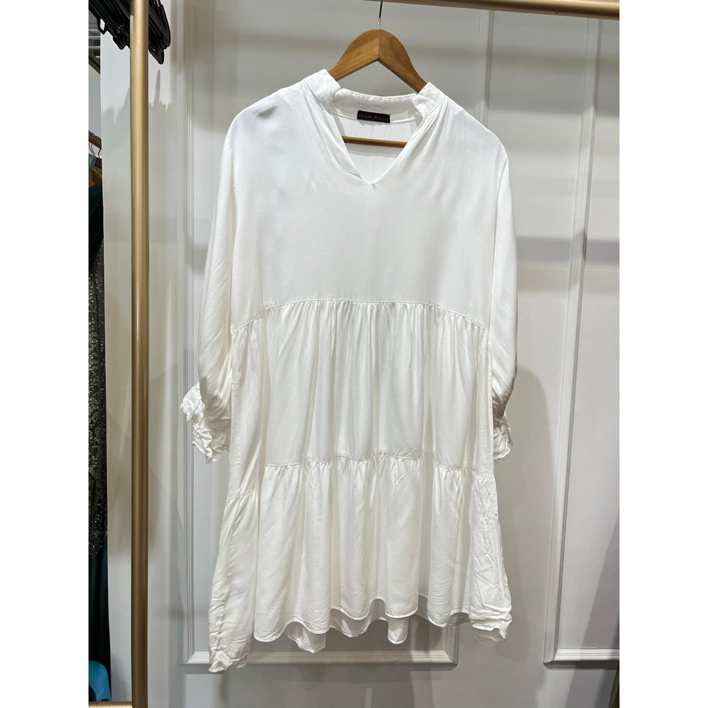 Dress Putih.Tunik Putih