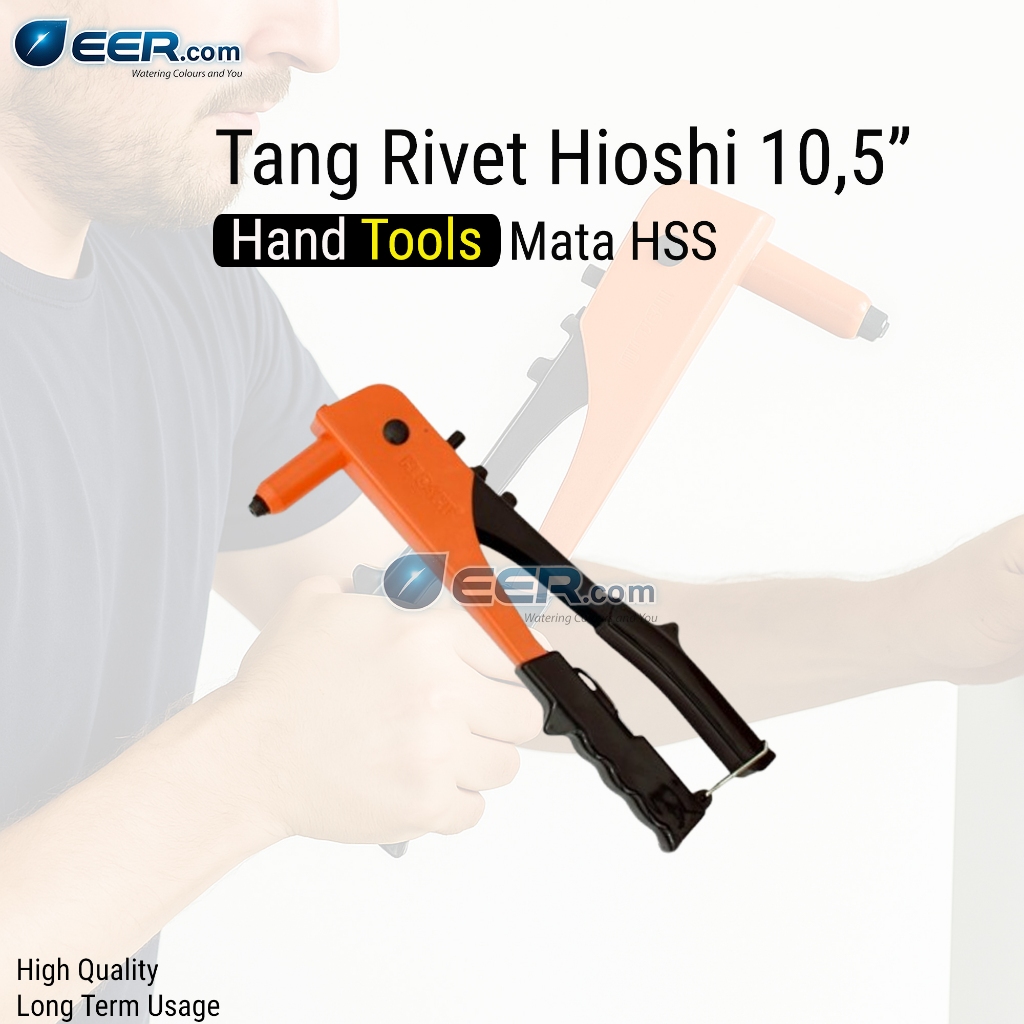 Tang Rivet Hioshi 10,5 Inch / Hand Tools / Tang Rivet Mata HSS