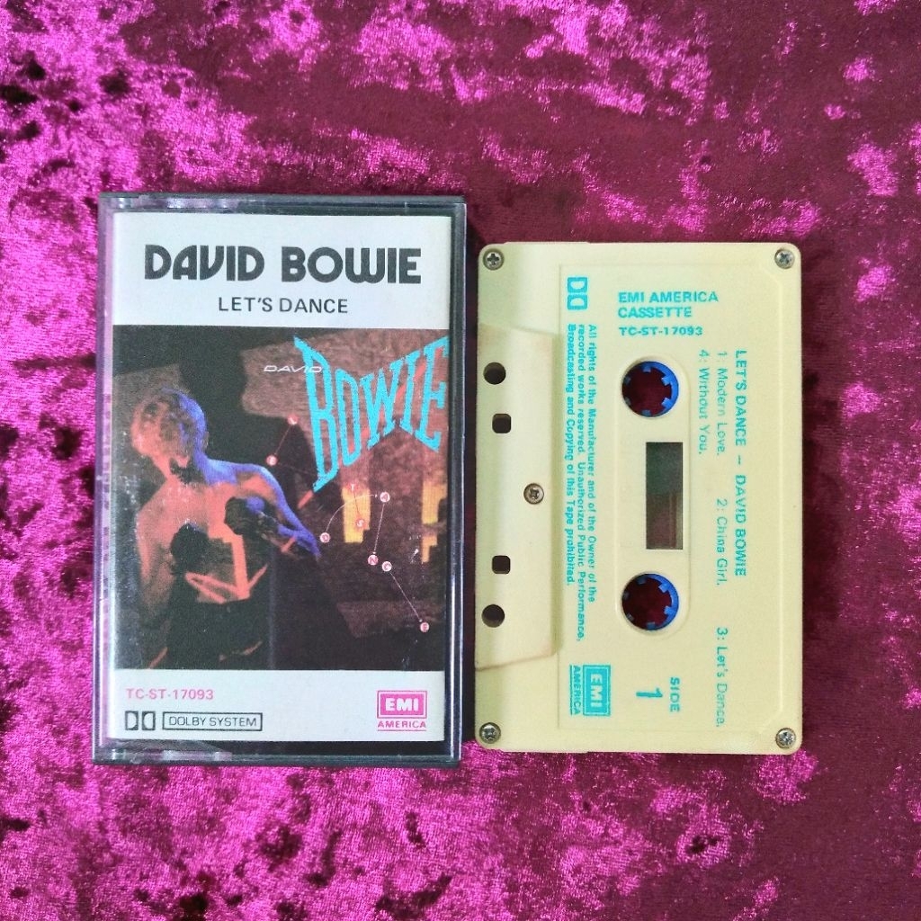 Kaset David Bowie - Let's Dance (America Press)