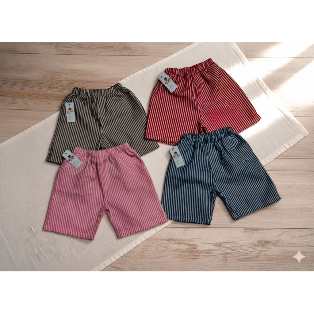 Celana pendek salur anak laki laki /kolor anak laki laki