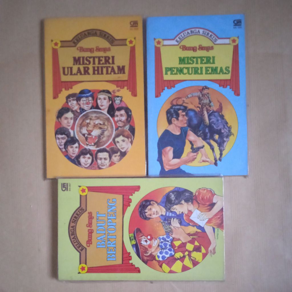 Novel Keluarga Sirkus Bung Smas