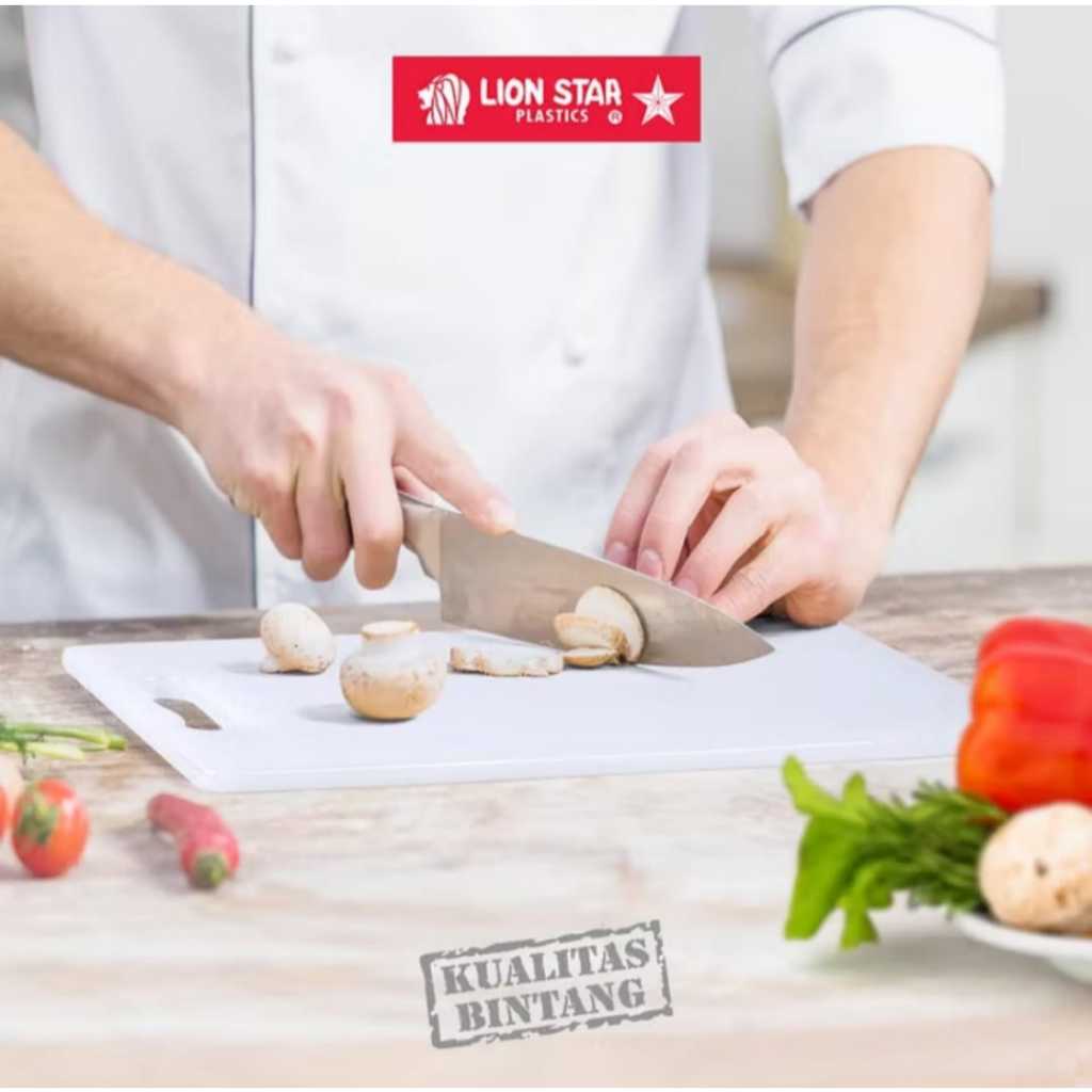 TALENAN LION STAR S M L - CHOPPING BOARD LION STAR - TALENAN PLASTIK LION STAR - TALENAN ANTI BAKTER