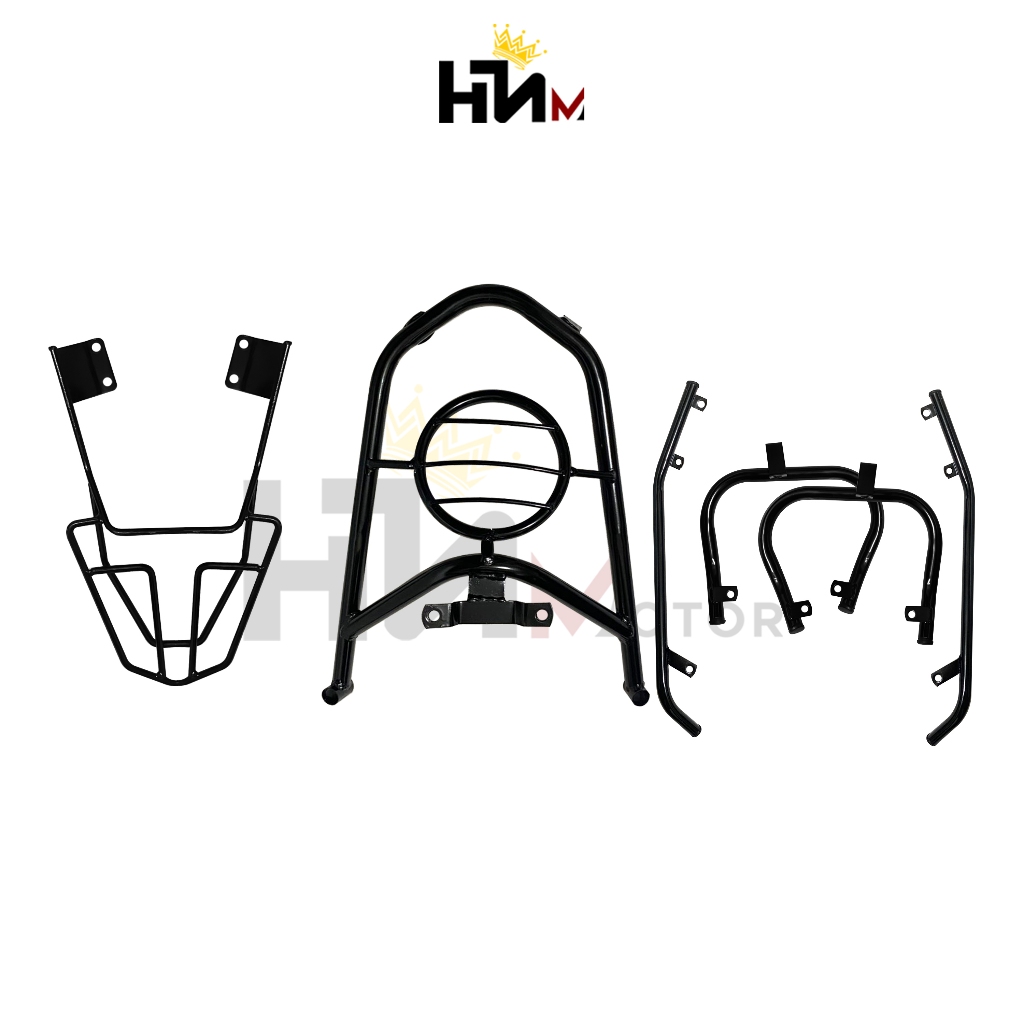 TUBULAR CRASH BAR GUARD SET FRAME SLIDER PELINDUNG BODY X RIDE OLD , YAMAHA X RIDE LAMA