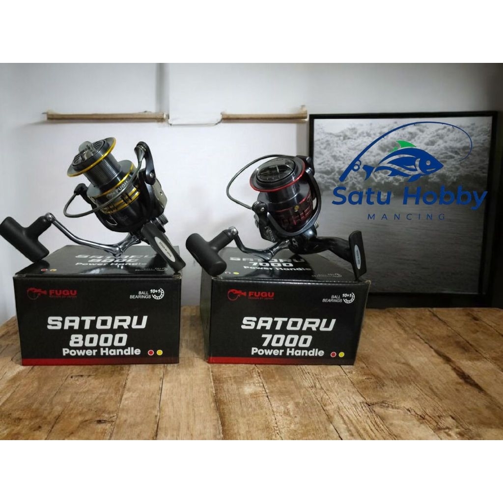 Reel Fugu SATORU 7000,8000 power Handle
