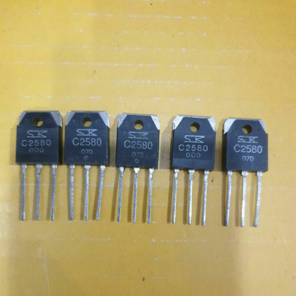 C 2580 SK - SANKEN TRANSISTOR POWER NPN ASLI ORI