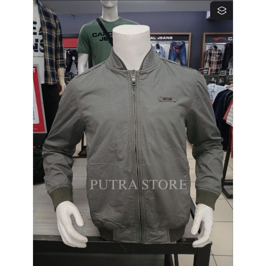 JACKET CARDINAL CASUAL ORIGINAL REGULER WARNA ABU