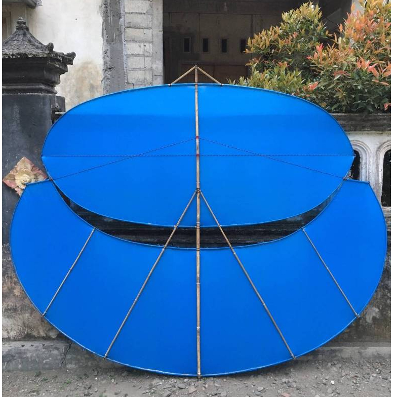 Layangan Ludoyo Plastik 1.3 Meter + Sendaren Mika