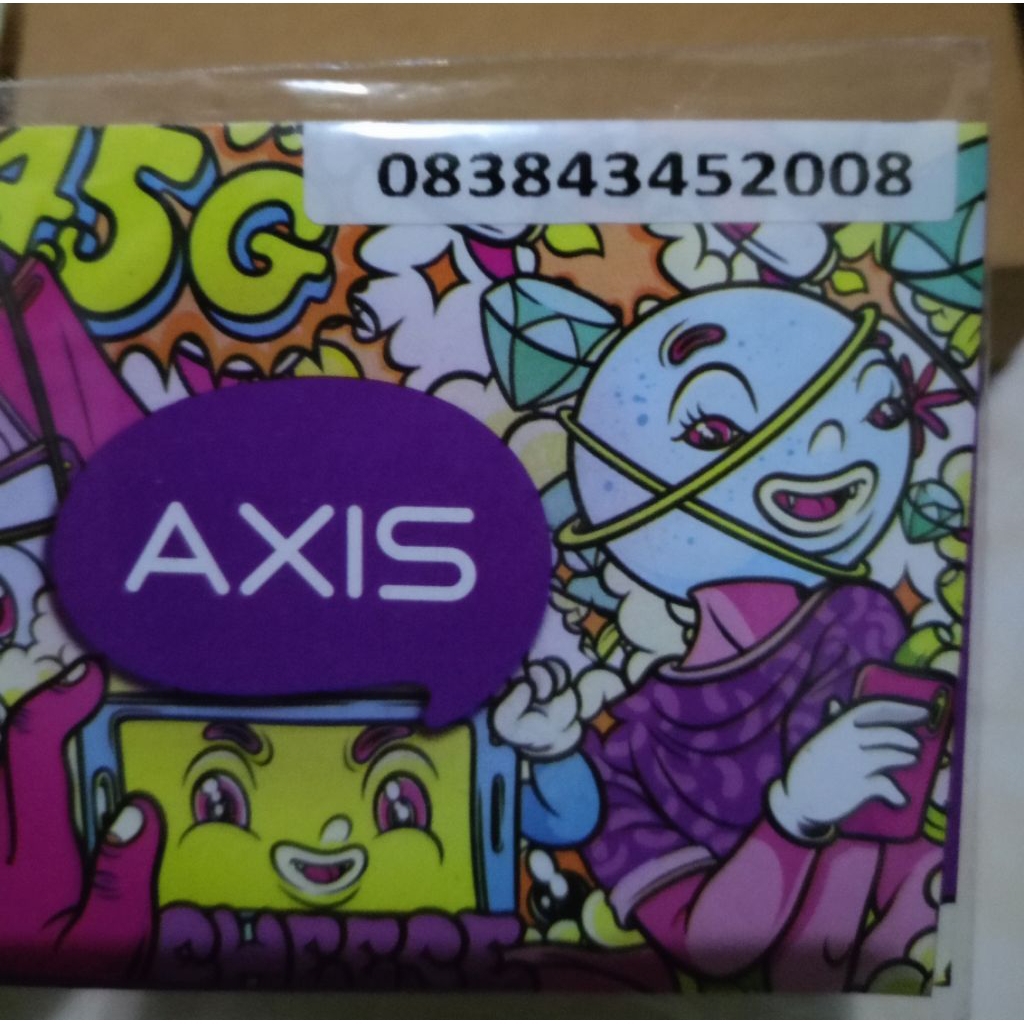 nomor axis cantik rapi seri tahun