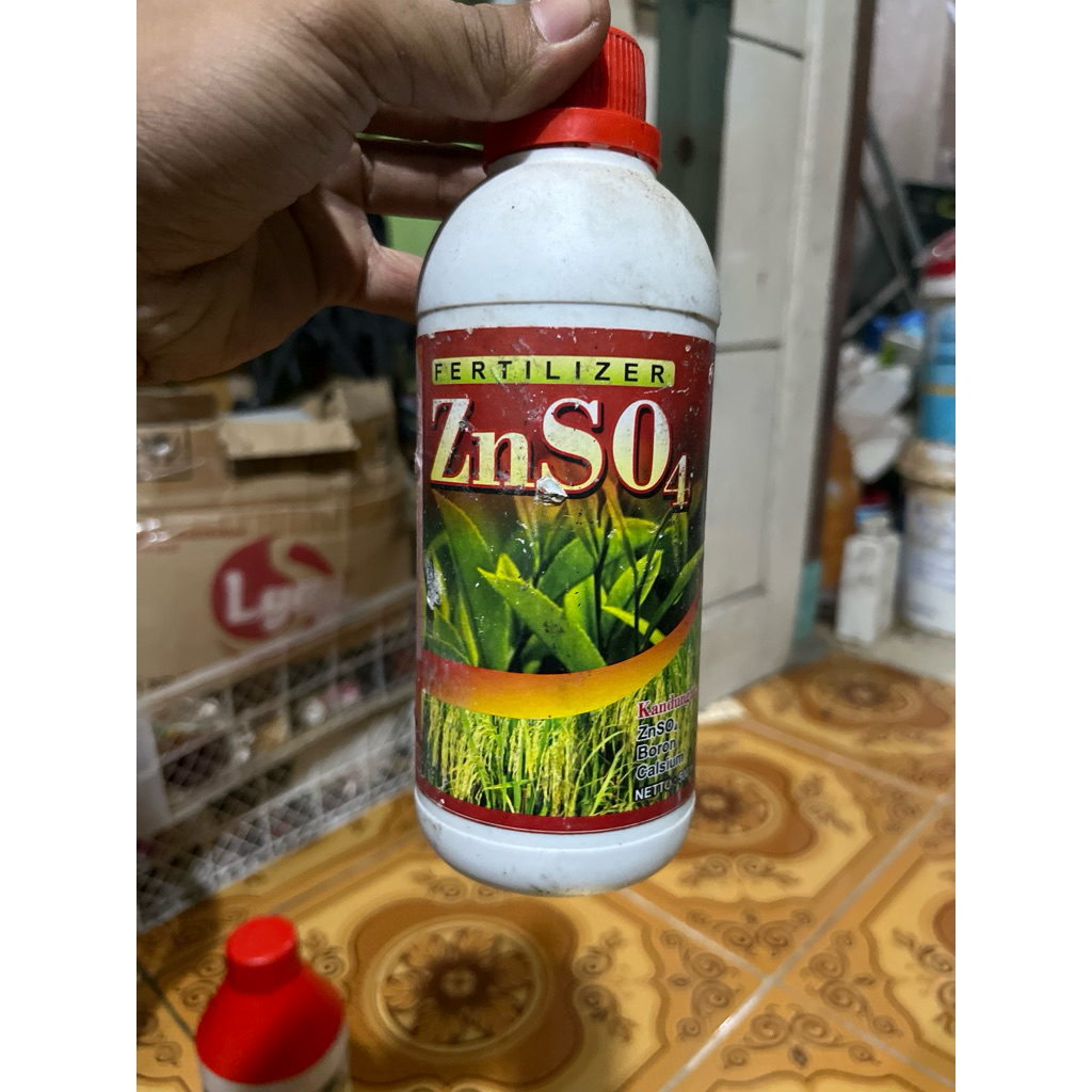 Pupuk ZNSO4 Cair 500ml ZINC SULFAT Micro ZN Cair