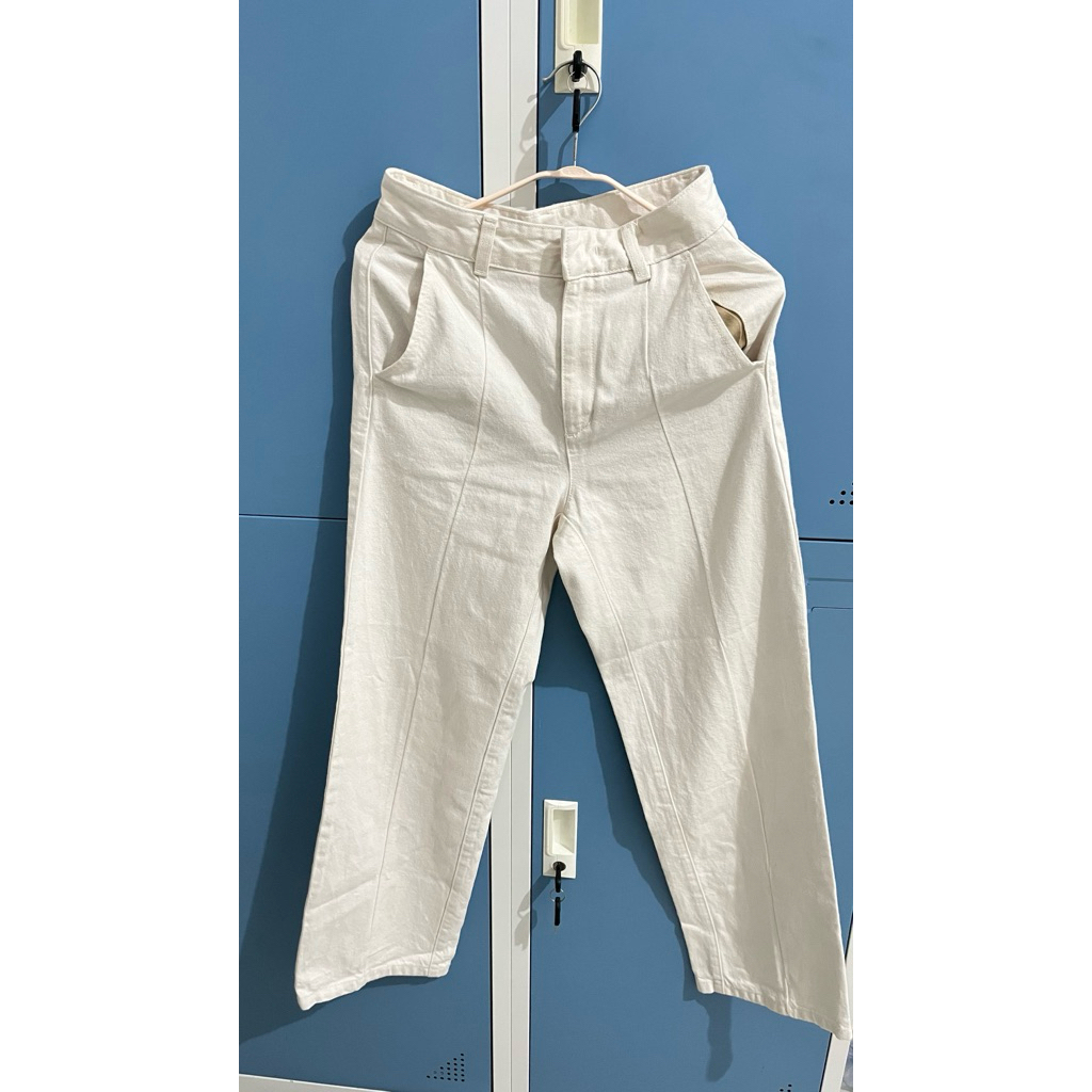 PRELOVED GU UNIQLO_WIDE JEANS