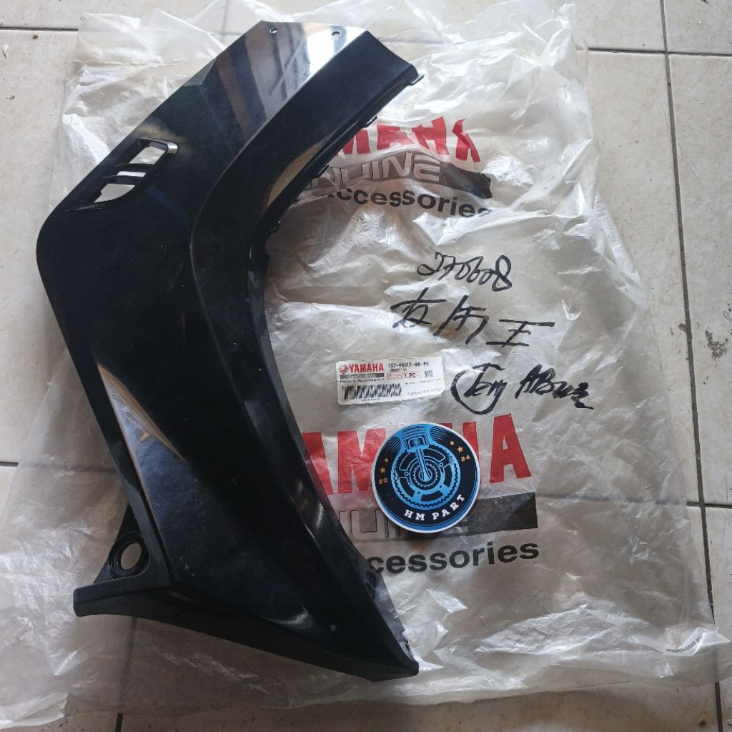 Cover sayap depan yamaha jupiter mx old / sayap jupiter mx old / sayap luar jupiter mx warna hitam