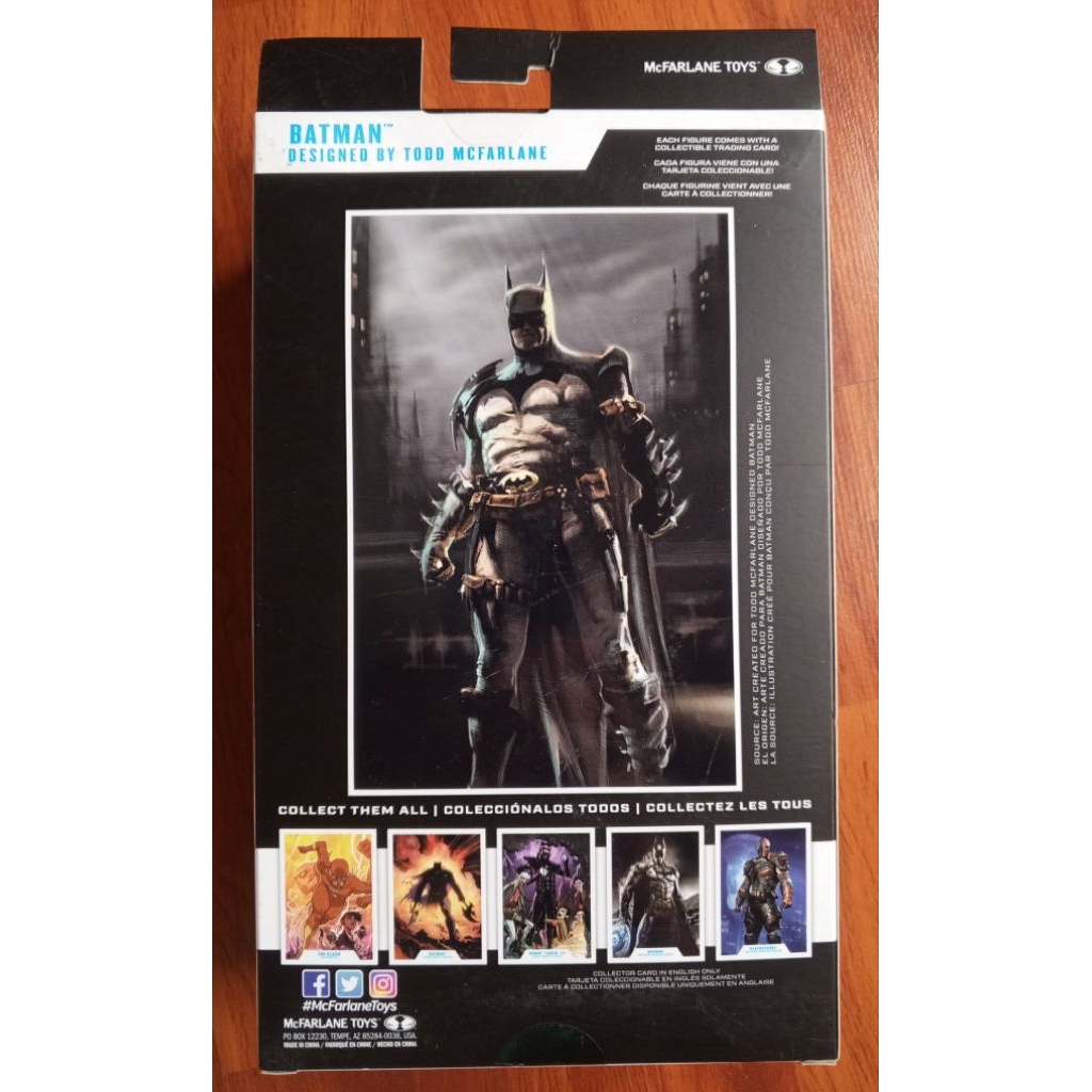 DC MULTIVERSE MCFARLANE GOLD LABEL BATMAN