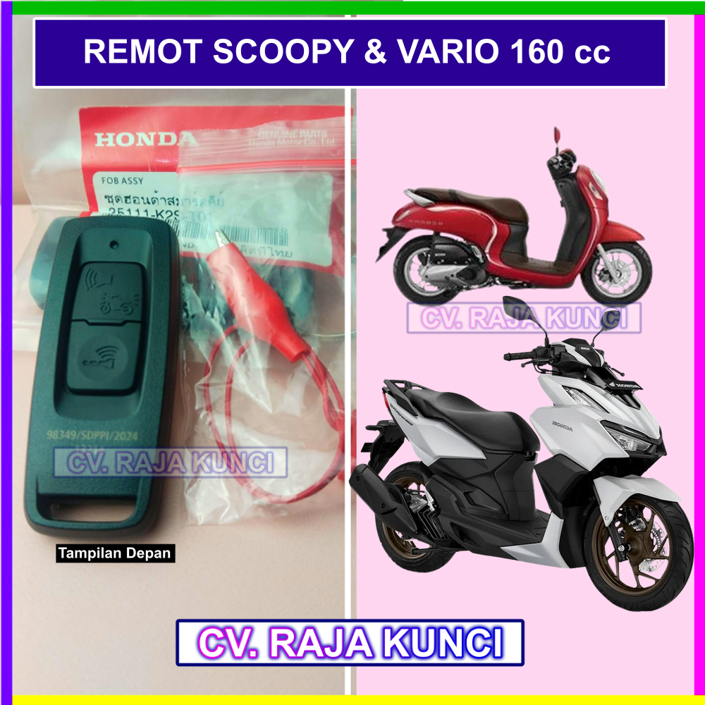 Remot vario 160 . Remot scoopy 2022 - 2025 . Keyless stylo . Keyless Scoopy 2023 . Kunci vario 160 .