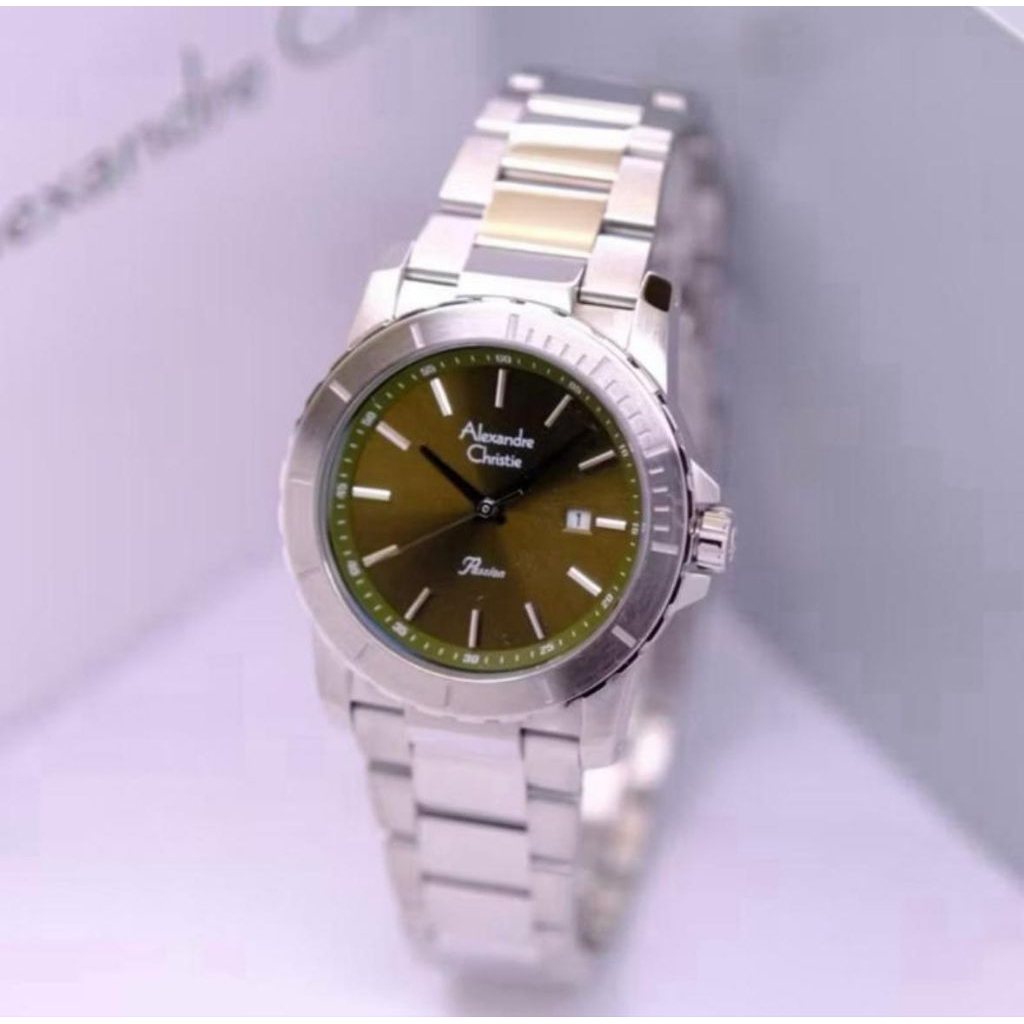 JAM TANGAN PEREMPUAN/WANITA/LADIES ALEXANDRE CRISTIE AC 6141 LD