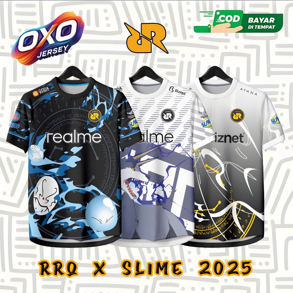 JERSEY RRQ X SLIME 2025 FREE NICKNAME