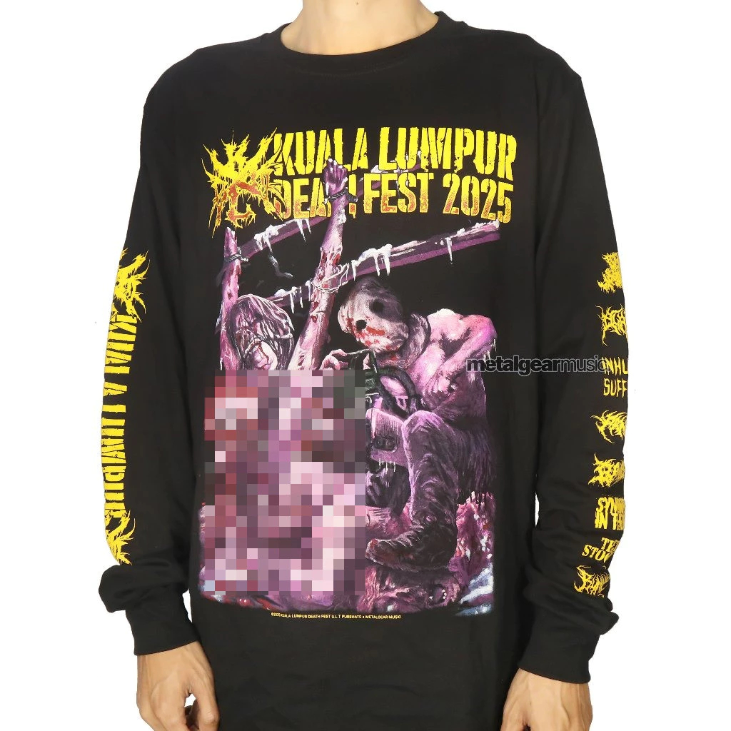 ORIGINAL LONGSLEEVE KUALA LUMPUR DEATHFEST - MALAYSIA 2025