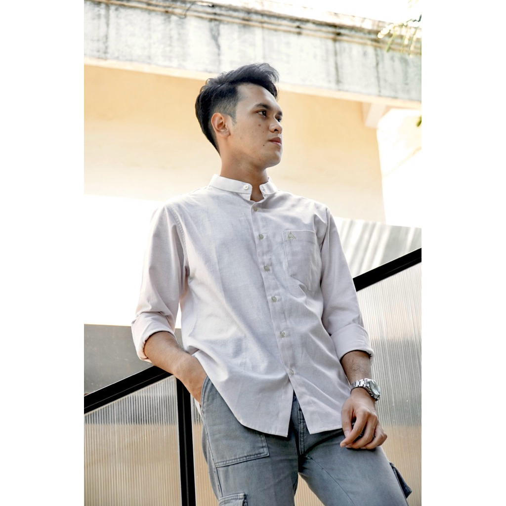 AEH KEMKO • Cream Latte • Kemeja Koko Habib Ahmad alhadar