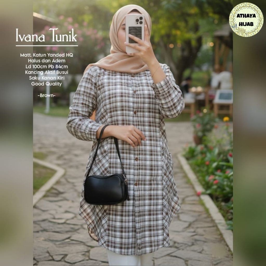Ivana Tunik By Athaya Hijab || Tunik