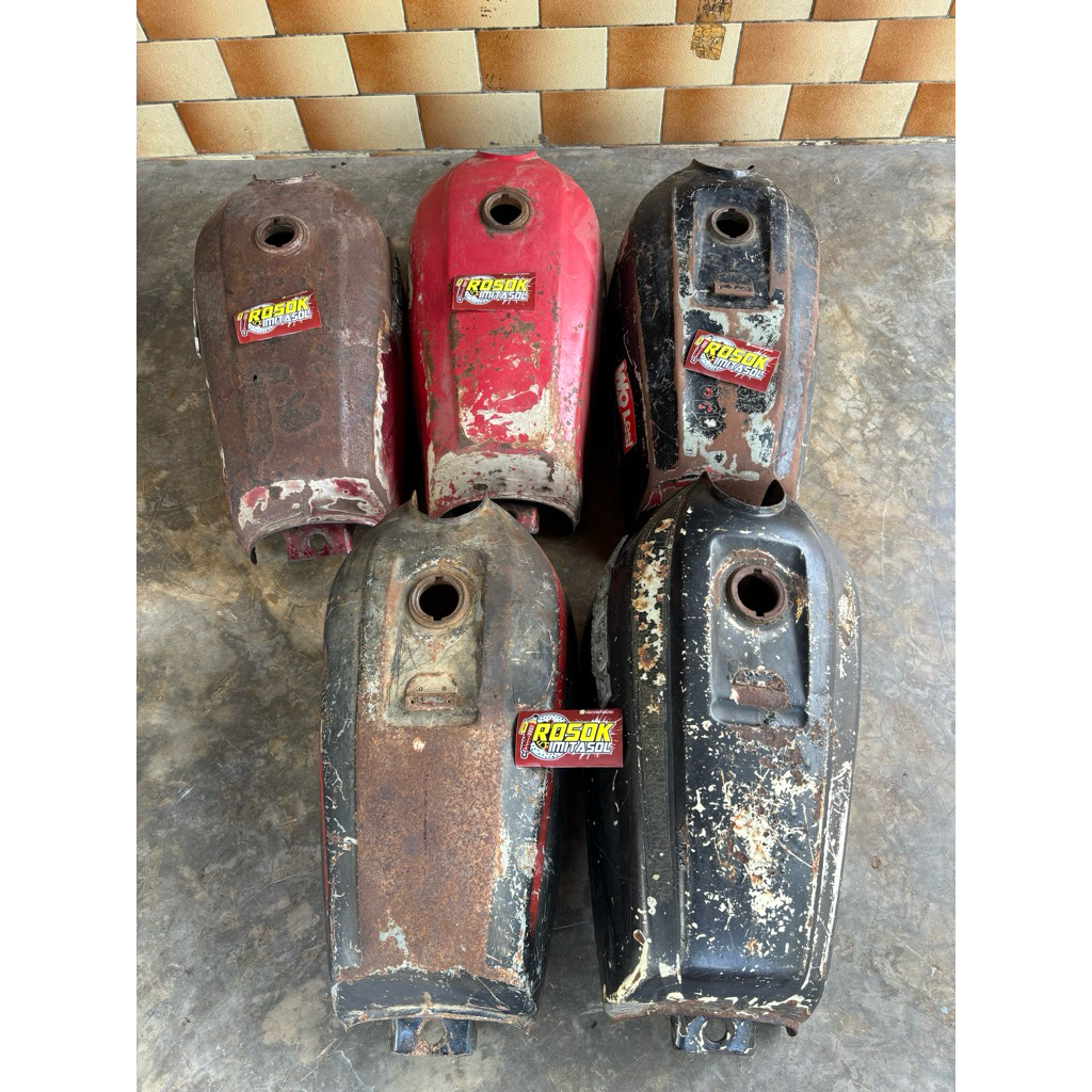 tengki tangki gl100 original cepotan bahan bocor