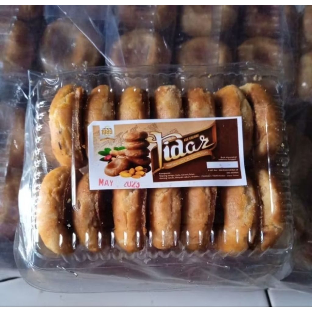 Kue kacang tidar kediri isi 14pcs oleh-oleh khas kediri | kue kering asul-asul | free packing buble 