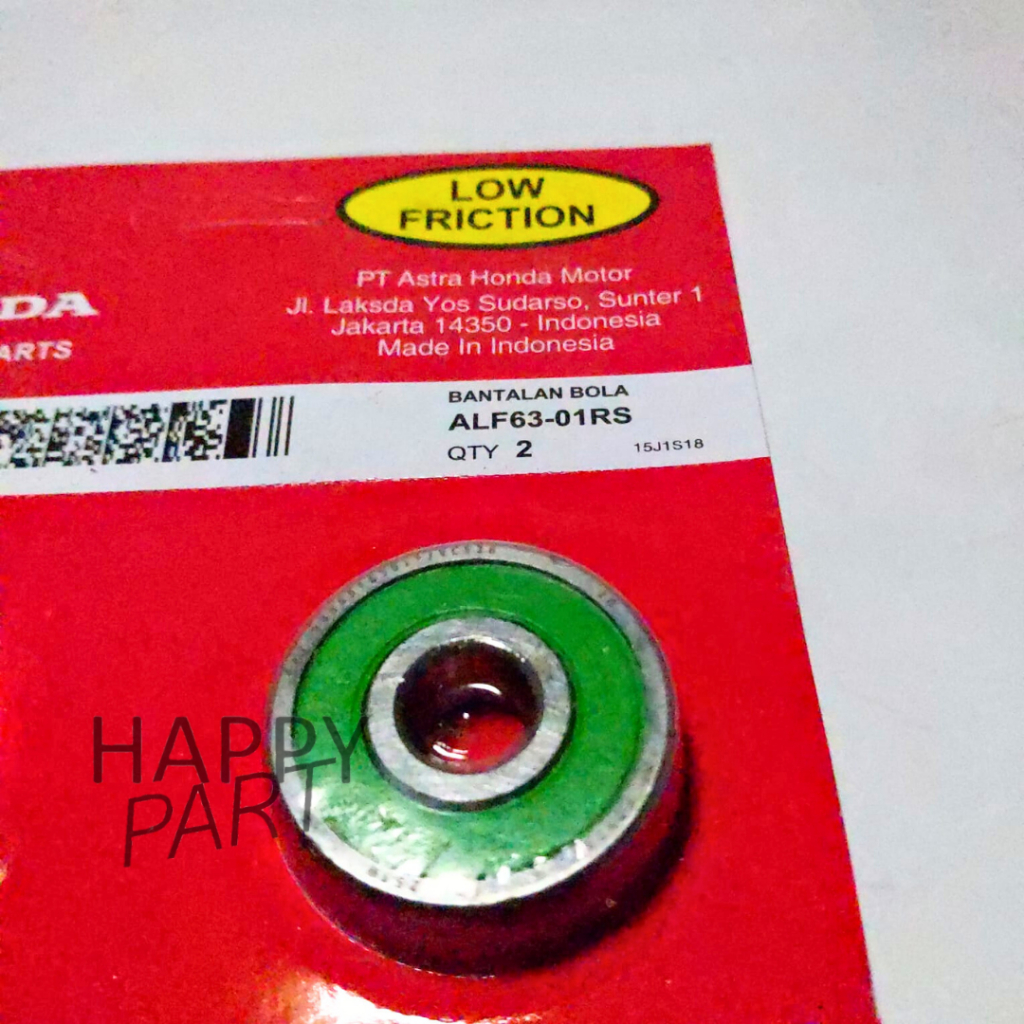 1 PCS LAHER BEARING 6301 RS LAHER RODA DEPAN BELAKANG HONDA SUPRA X FIT 125 GRAND Bearing Laher 6301