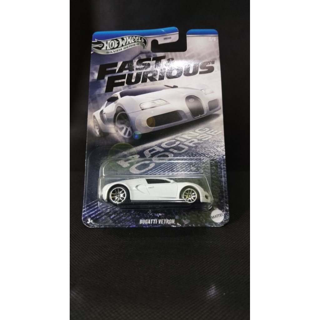 hot wheels silver series fast & furious Bugati